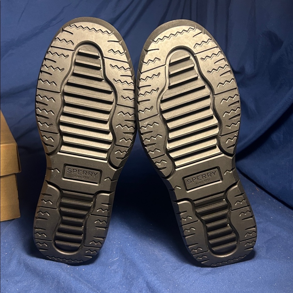 Sperry Black Combat & Moto Boots - Picture 4 of 5